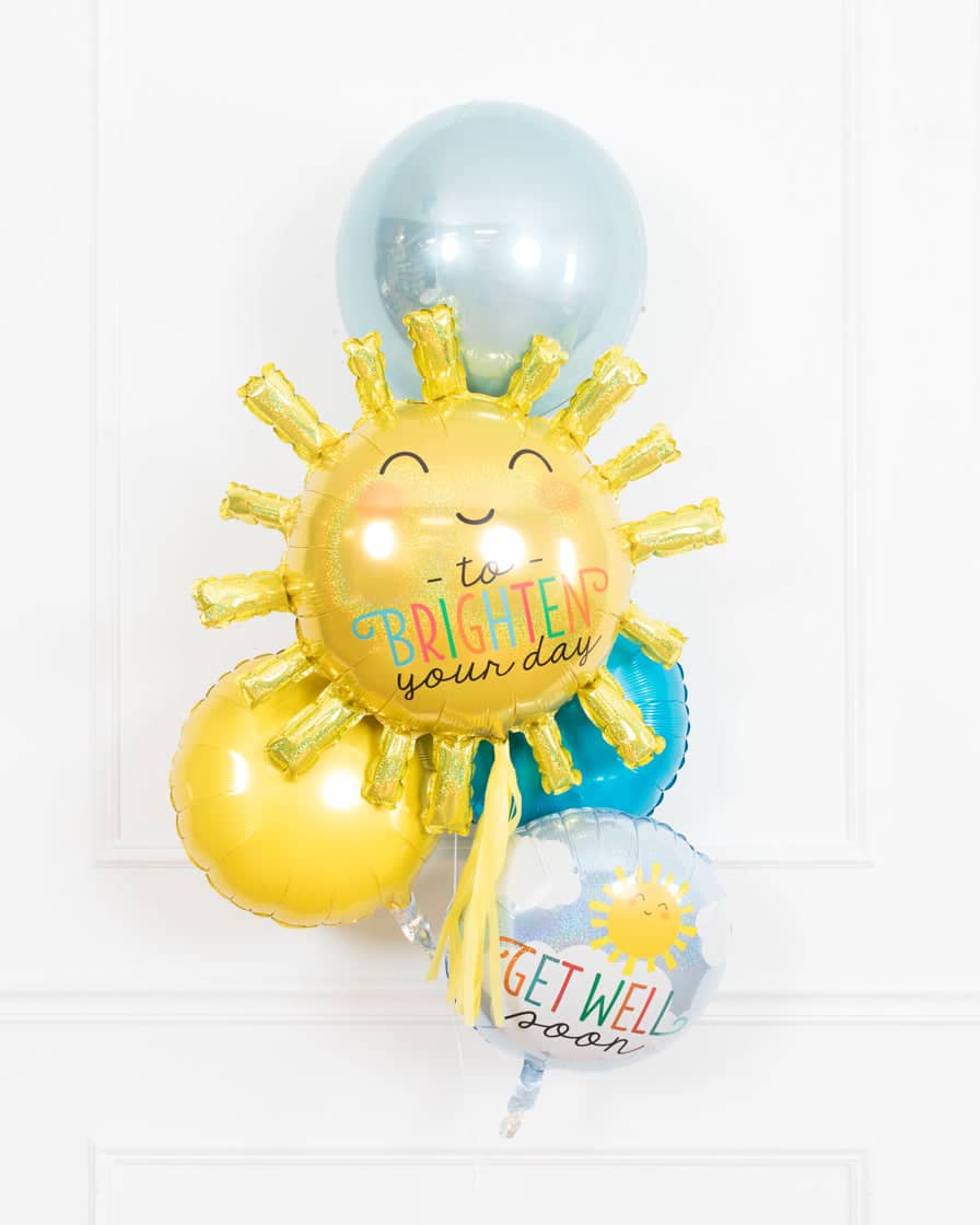 GIFT- Get Well Sunshine Foil Bouquet | Rental GIFT- Get Well Sunshine Foil Bouquet | Rental