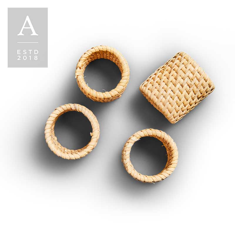 Napkin Ring Honey Set | Rental
