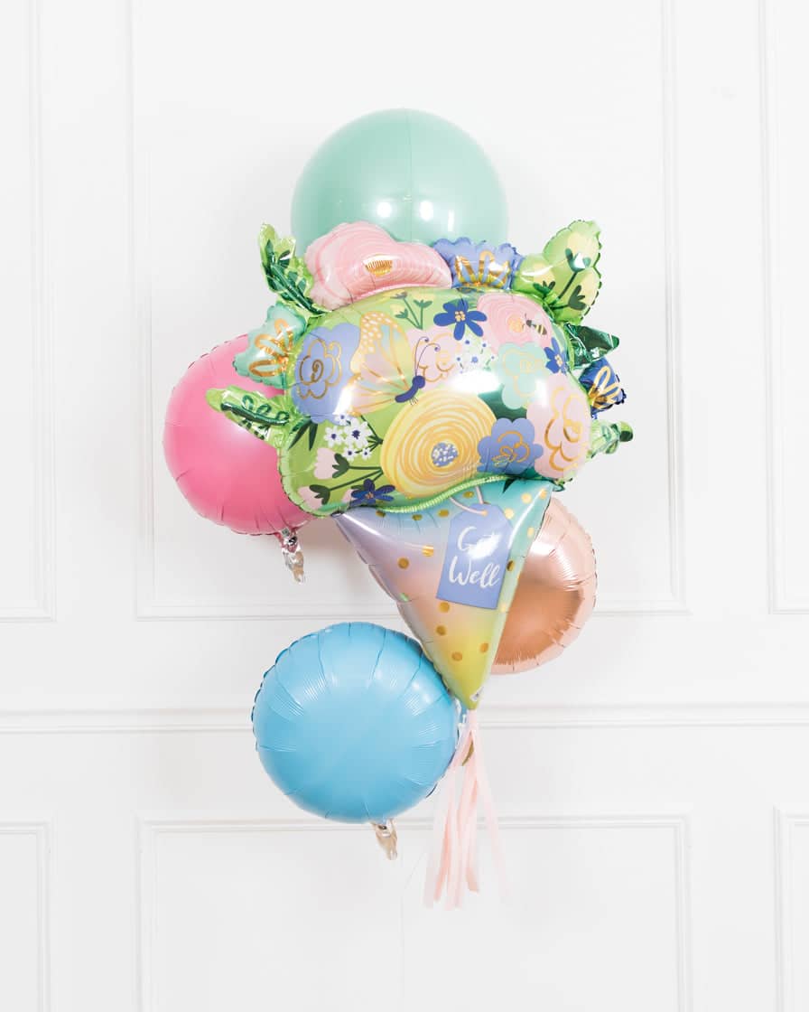 GIFT- Get Well Flower Balloon Bouquet | Rental GIFT- Get Well Flower Balloon Bouquet | Rental