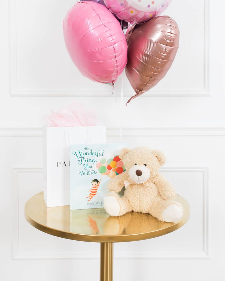 GIFT- New Baby Girl Children’s Book & Balloon Set | Rental GIFT- New Baby Girl Children’s Book & Balloon Set | Rental