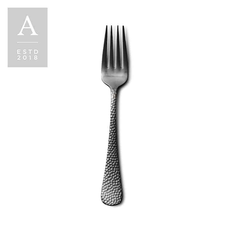 Nico Black Brushed Serving Fork | Rental