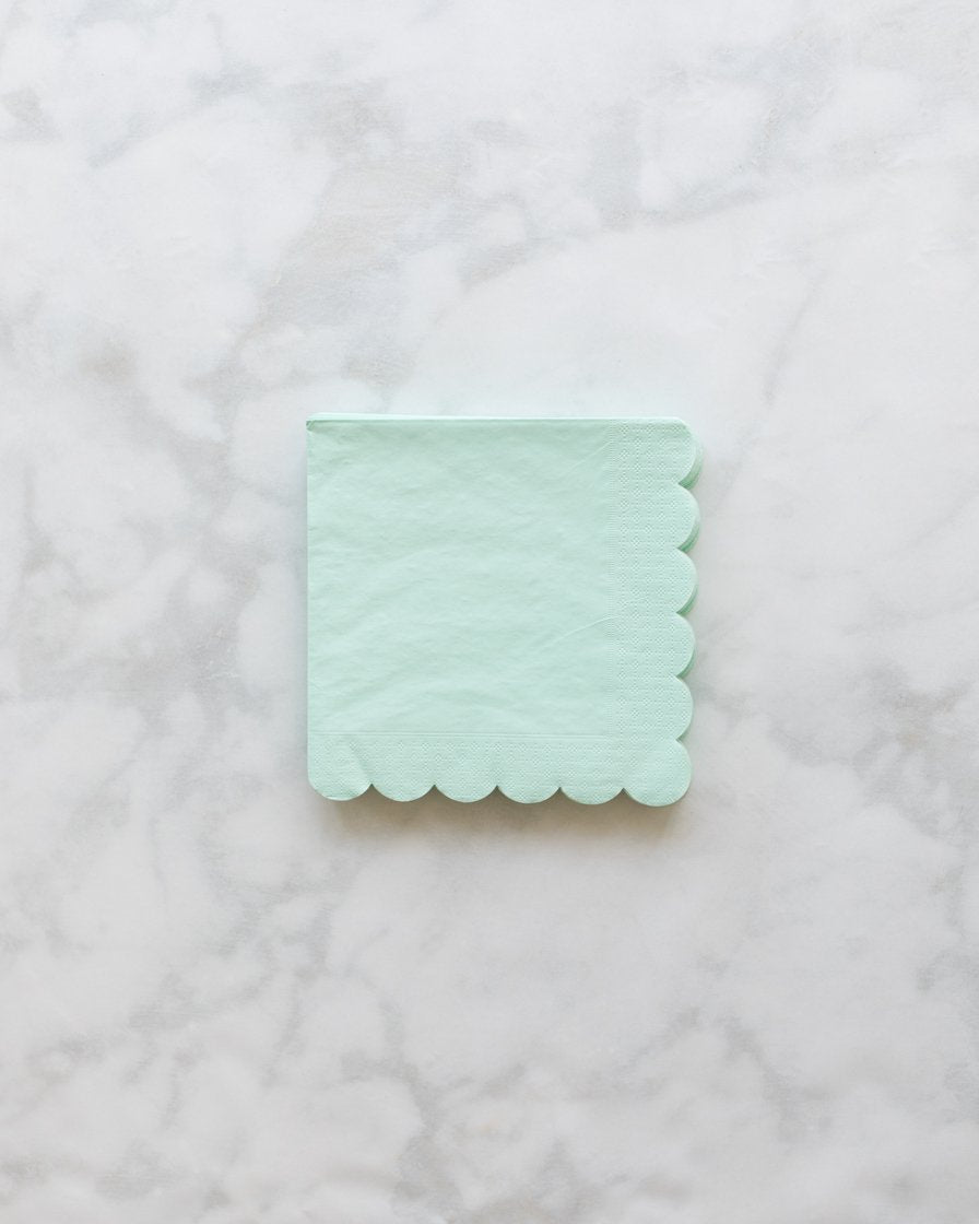 Meri Meri Mint Small Napkin - pack of 20 | Purchase