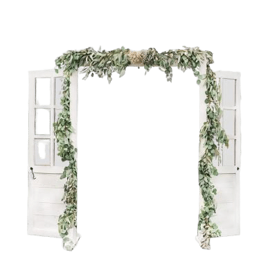 Double French Wooden Arch | Rental
