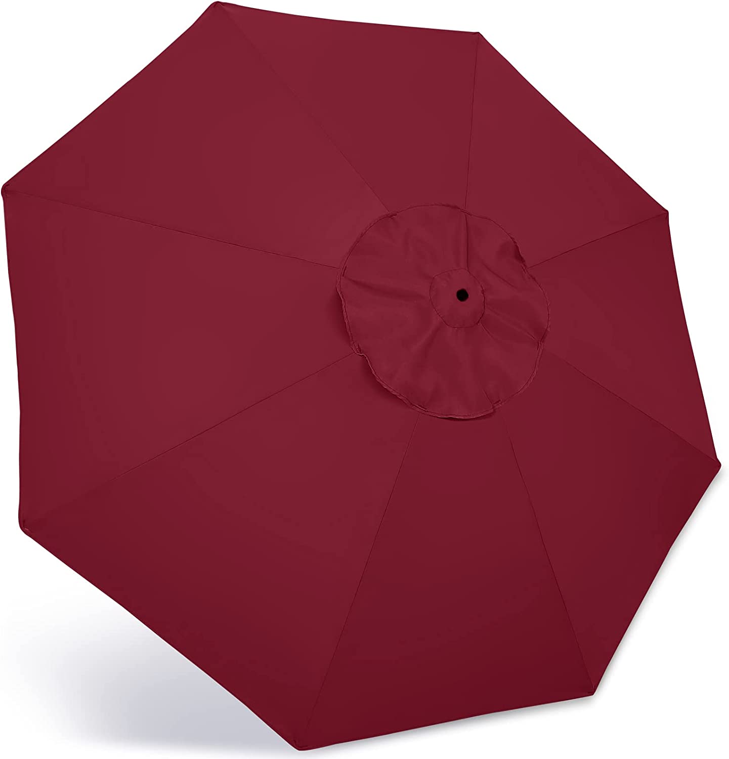 9′ Market Umbrella Kit – Burgundy | Rental