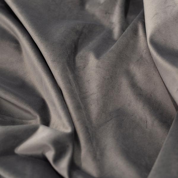 Silver Casablanca Velvet Designer Drape by Eastern Mills – Choose your Length – 57″ Wide | Rental