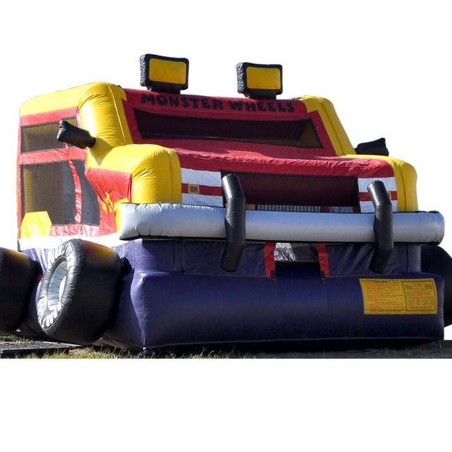 Monster Wheels Bouncer House | Rental