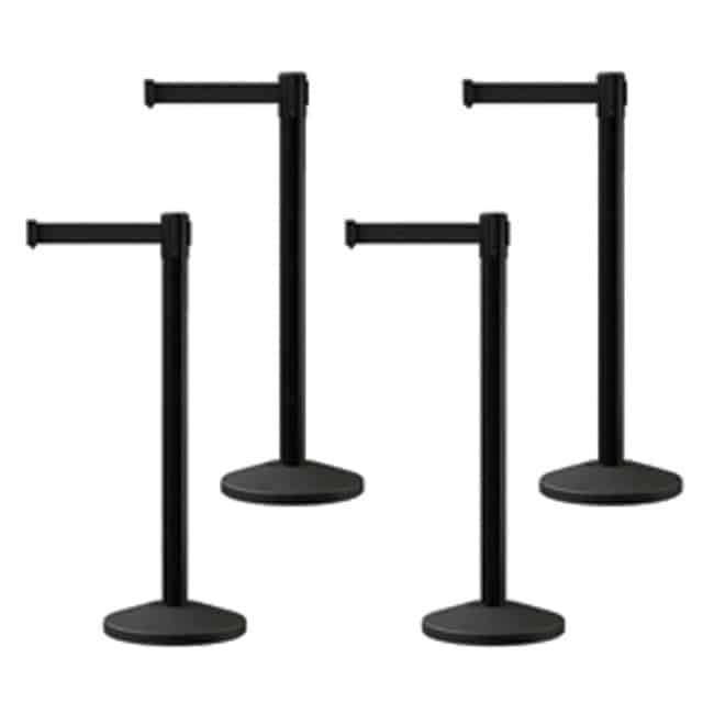 Stanchions Retractable Black | Rental Stanchions Retractable Black | Rental