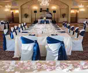 Majestic Banquet Chair Cover | Ivory