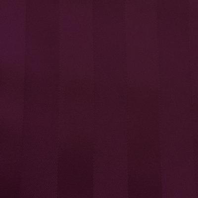 Poly Stripe Banquet Chair Cover | Aubergine | Rental