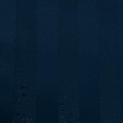 Poly Stripe Banquet Chair Cover | Navy | Rental