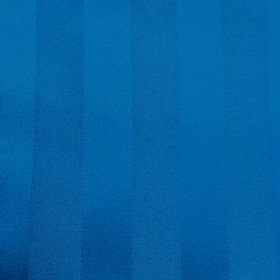 Poly Stripe Banquet Chair Cover | Cobalt | Rental