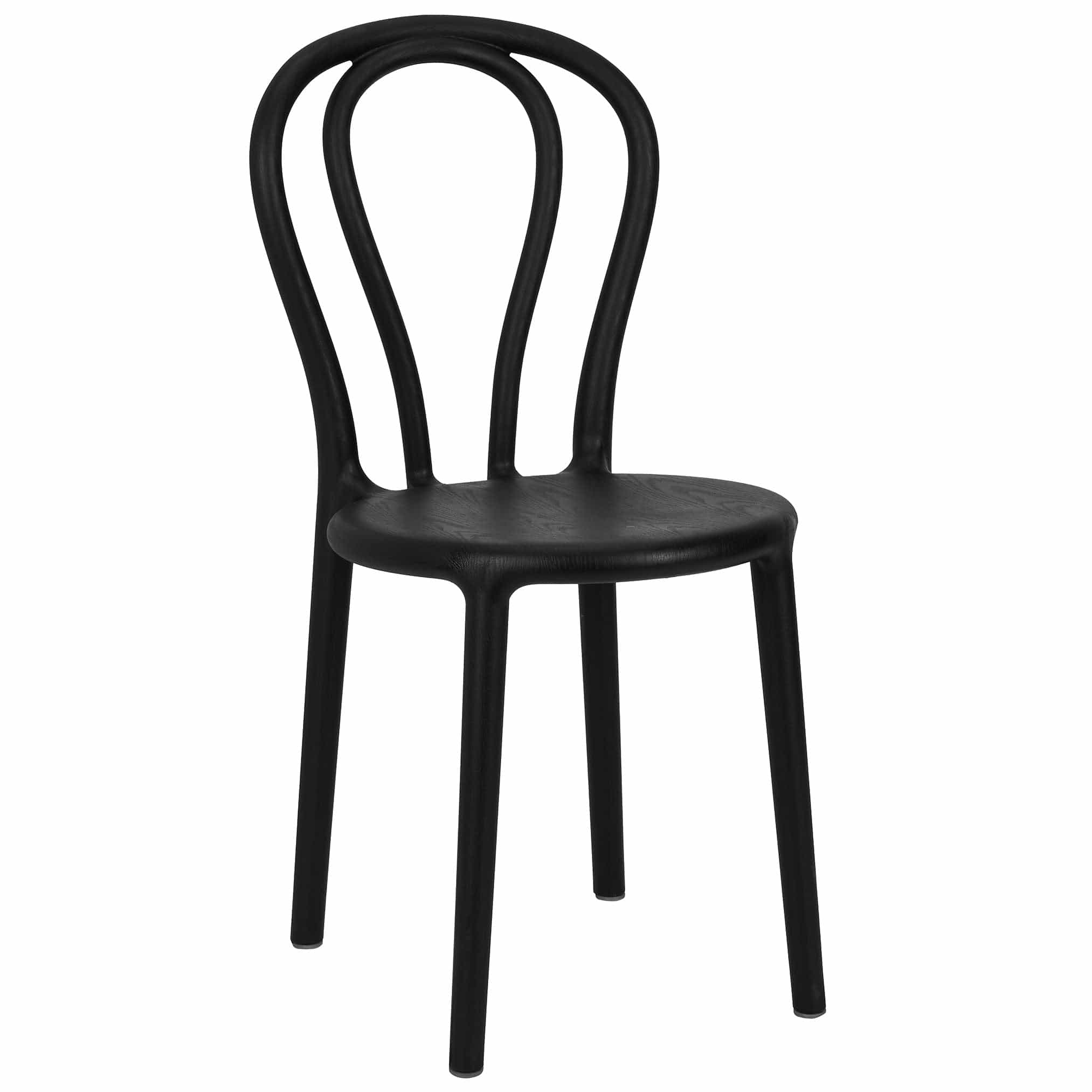 kids black licorice resin bentwood festive chair 1