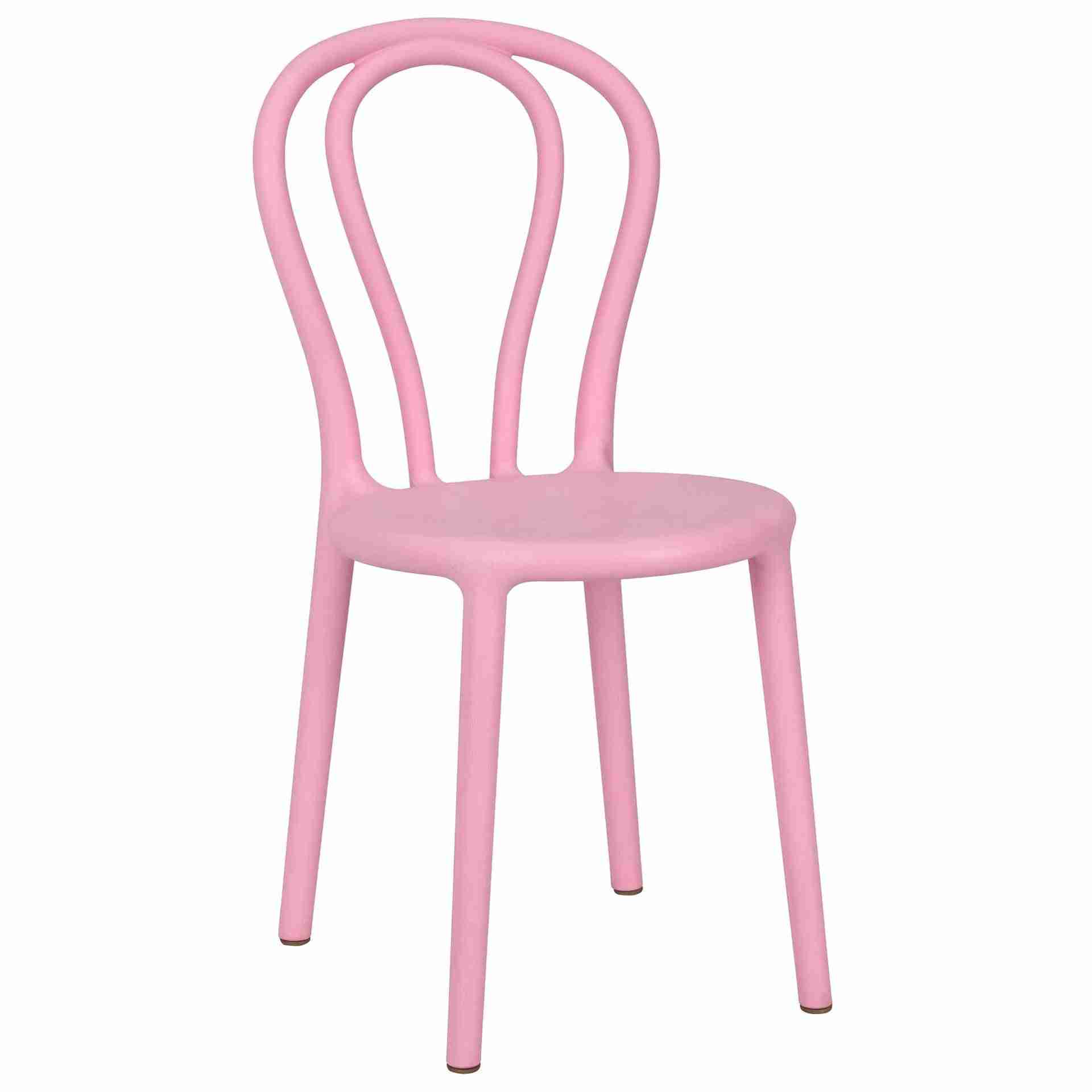 kids party pink resin bentwood festive chair
