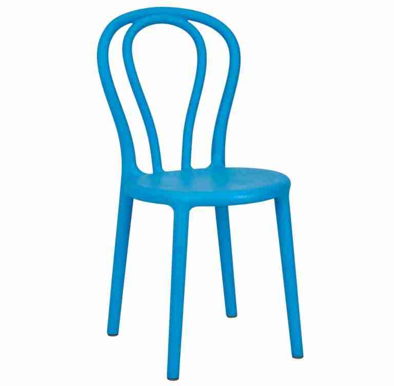 Kids Sky Blue Resin Bentwood Festive Chair | Rental