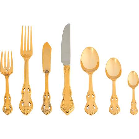 King Arthur Dinner Fork | Gold | Rental